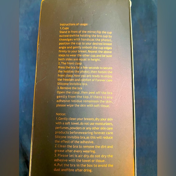 Invisible Bra Boob tape - Picture 2 of 2